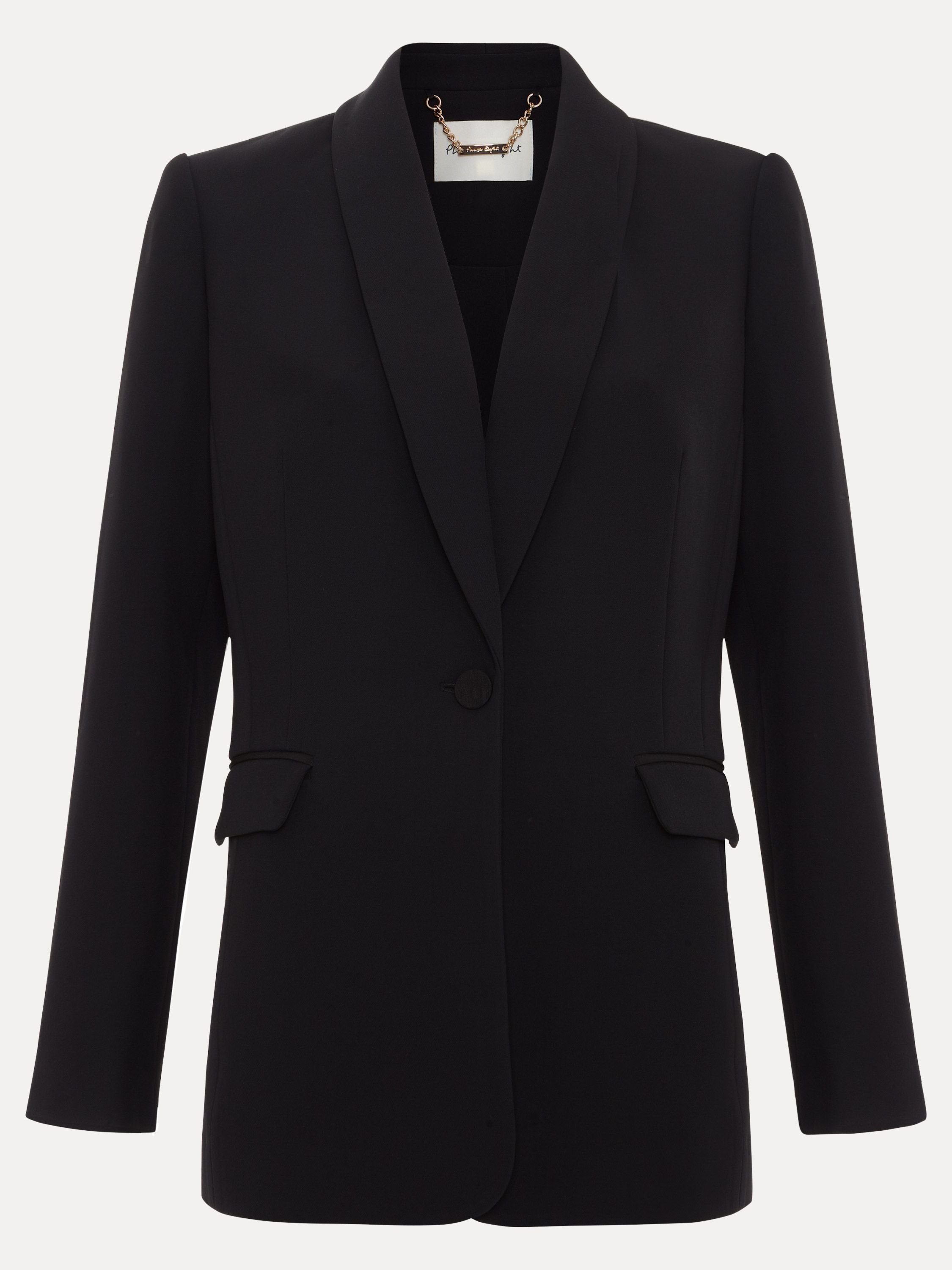 Phase Eight Phase Eight Women's Stasia Long Sleeve Tux Jacket in Black - 2