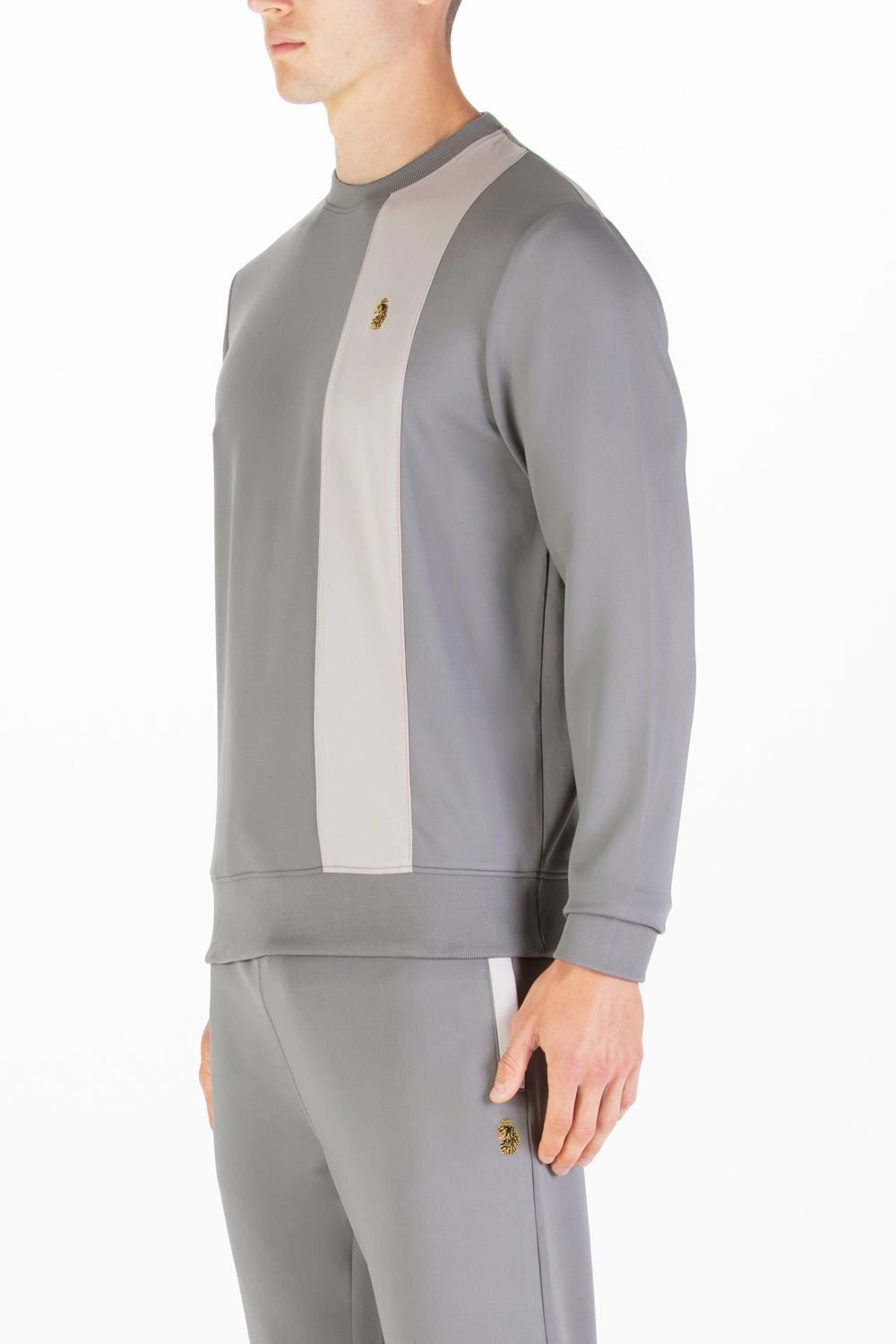 Luke 1977 Luke 1977 Men's Latchford Sweatshirt in Light Grey - 3