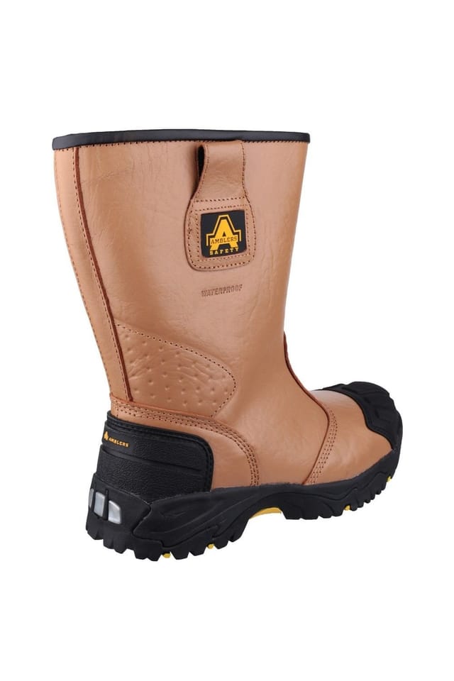 Amblers Amblers Men's 'FS143' Riggers Safety Boots in Tan - 2