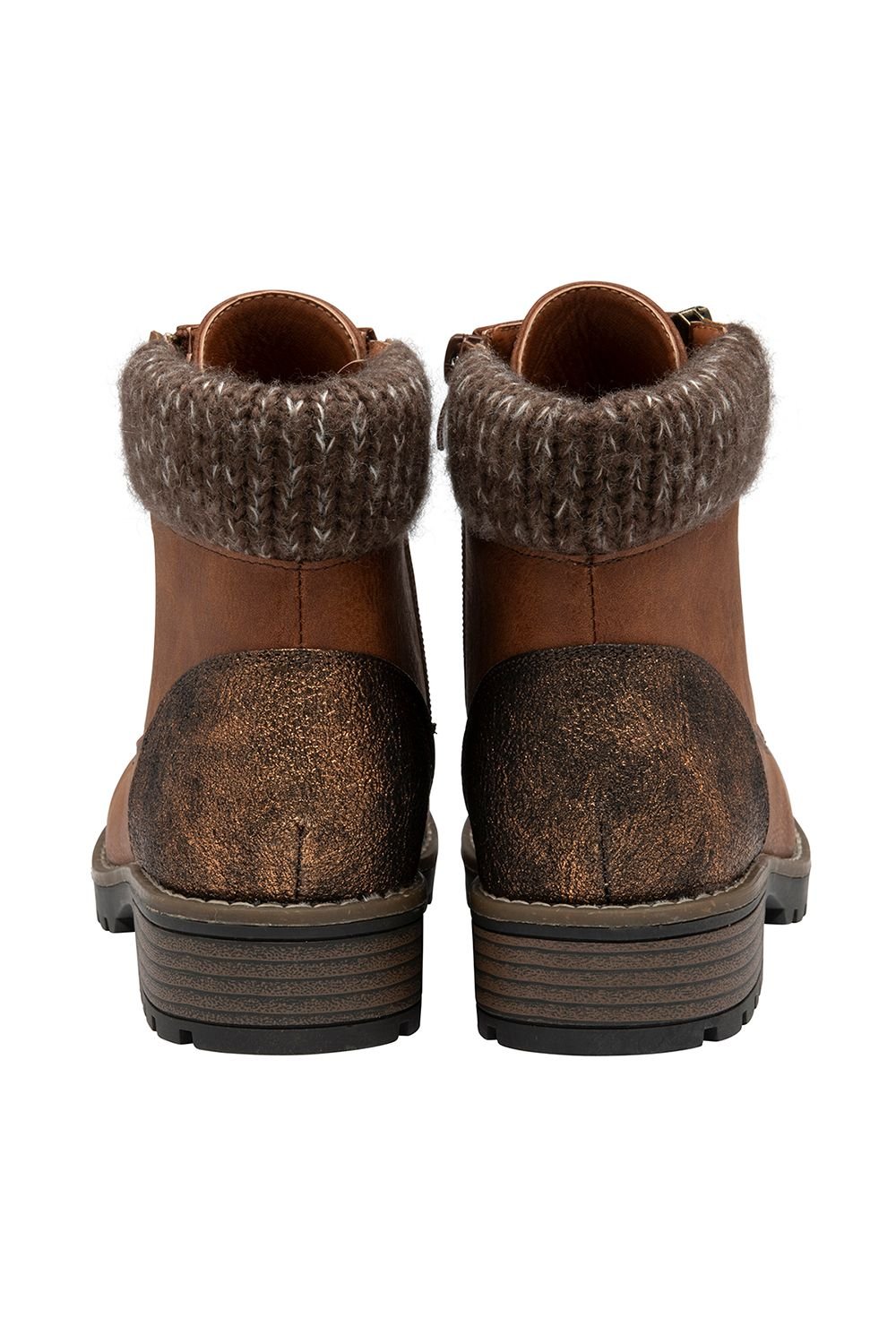 Lotus Lotus Women's 'Emmeline' Lace-Up Ankle Boots in Tan - 3