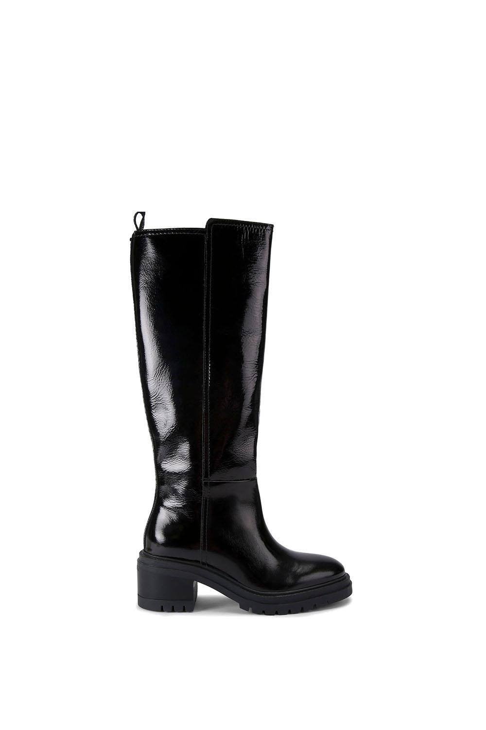 Carvela Carvela Women's 'Champion Knee High' Leather Patent Boots in Black - 2