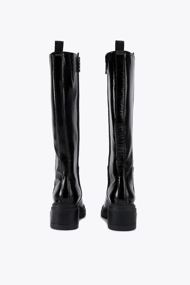 Carvela Carvela Women's 'Champion Knee High' Leather Patent Boots in Black - 3