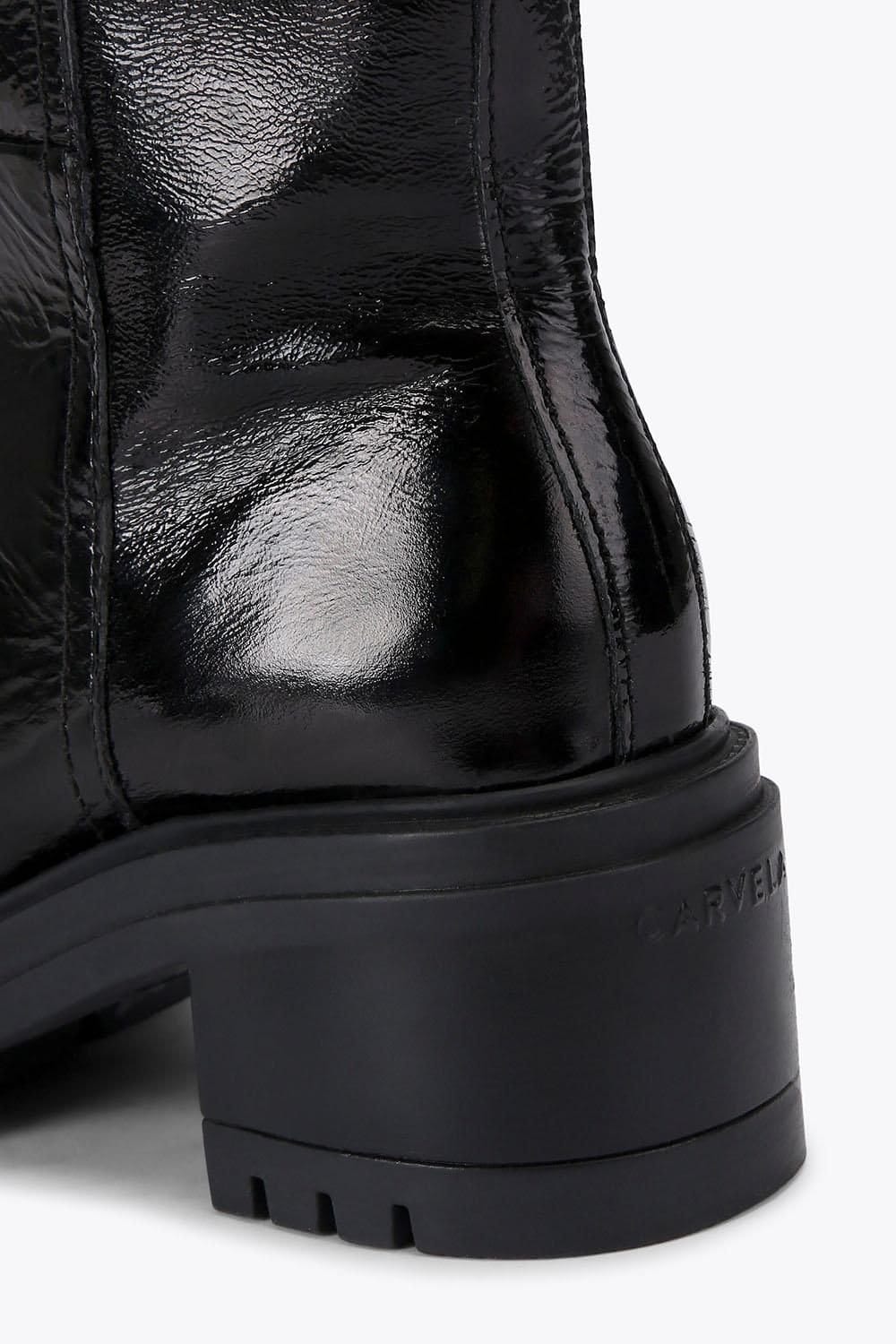 Carvela Carvela Women's 'Champion Knee High' Leather Patent Boots in Black - 4