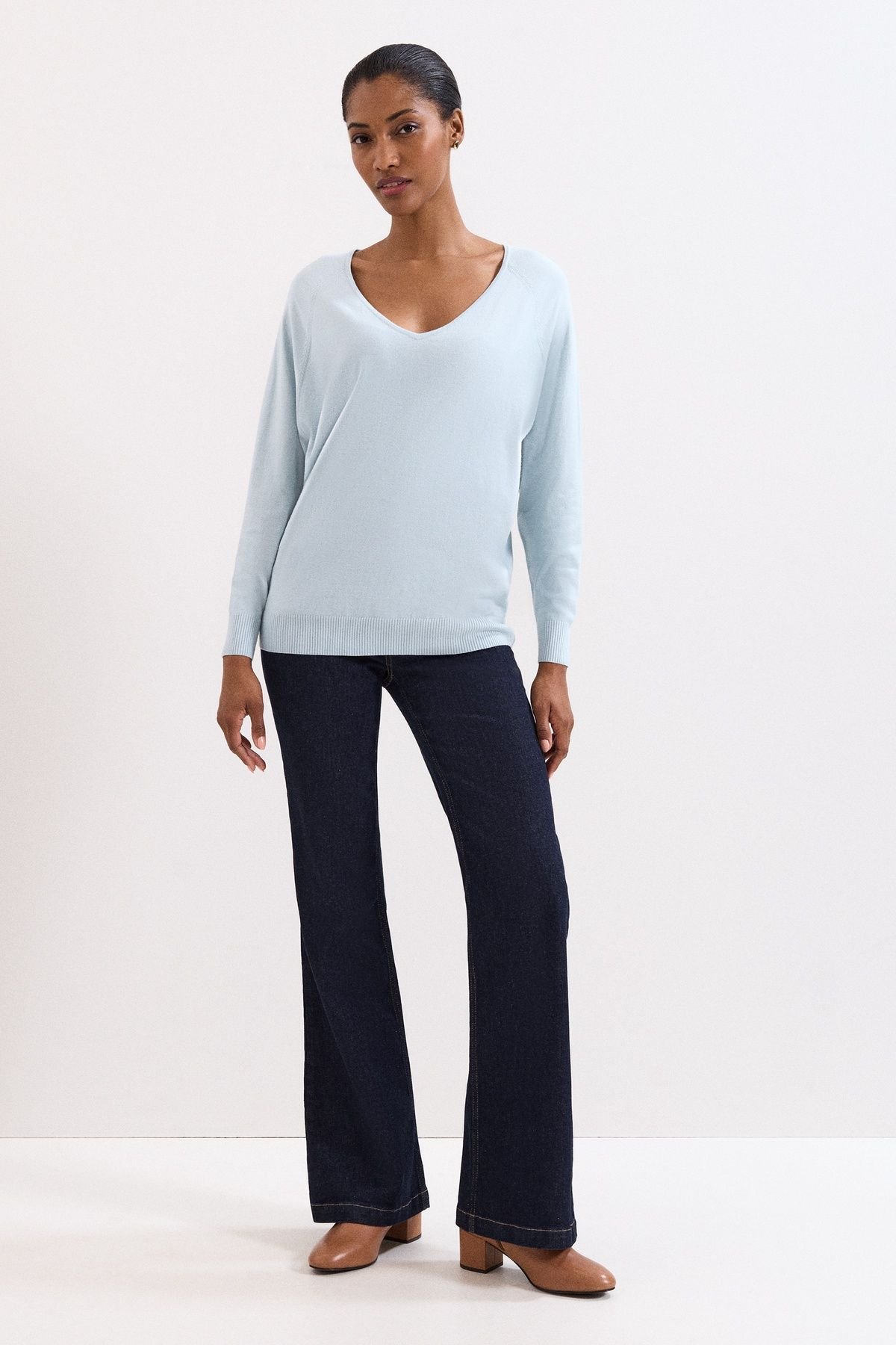 Phase Eight Phase Eight Women's Senita Knit Sweater in Mint - 3