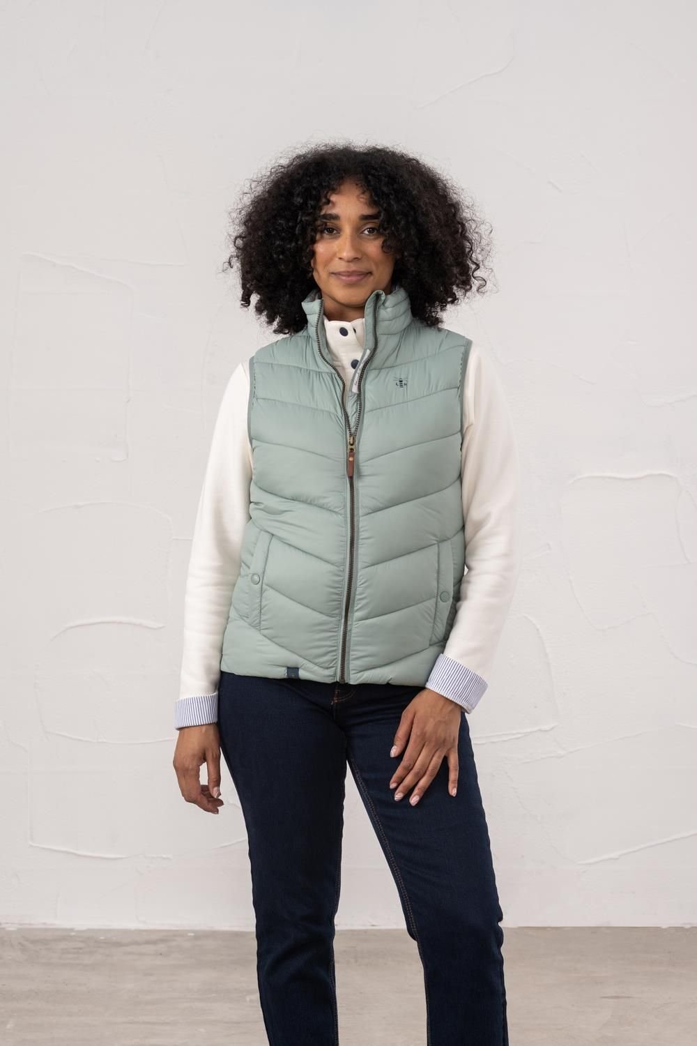 Lighthouse Clothing Lighthouse Clothing Women's Laurel Gilet in Duck Egg Blue - 2