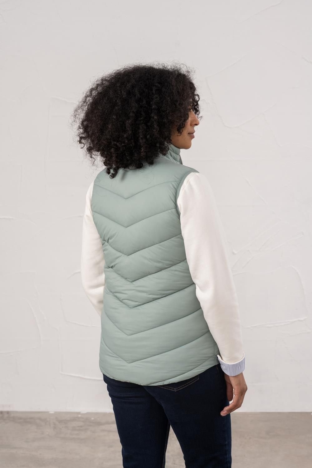 Lighthouse Clothing Lighthouse Clothing Women's Laurel Gilet in Duck Egg Blue - 4
