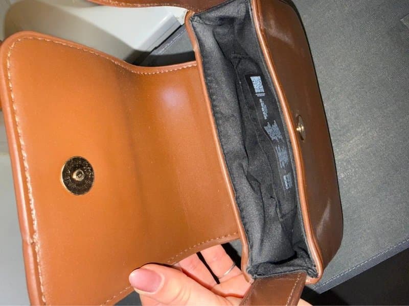 ASOS ASOS brown faux leather bag