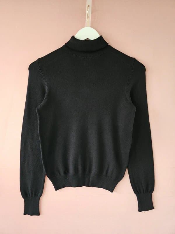 H&M H&M - Fine Knit Turtleneck Jumper - Size XS