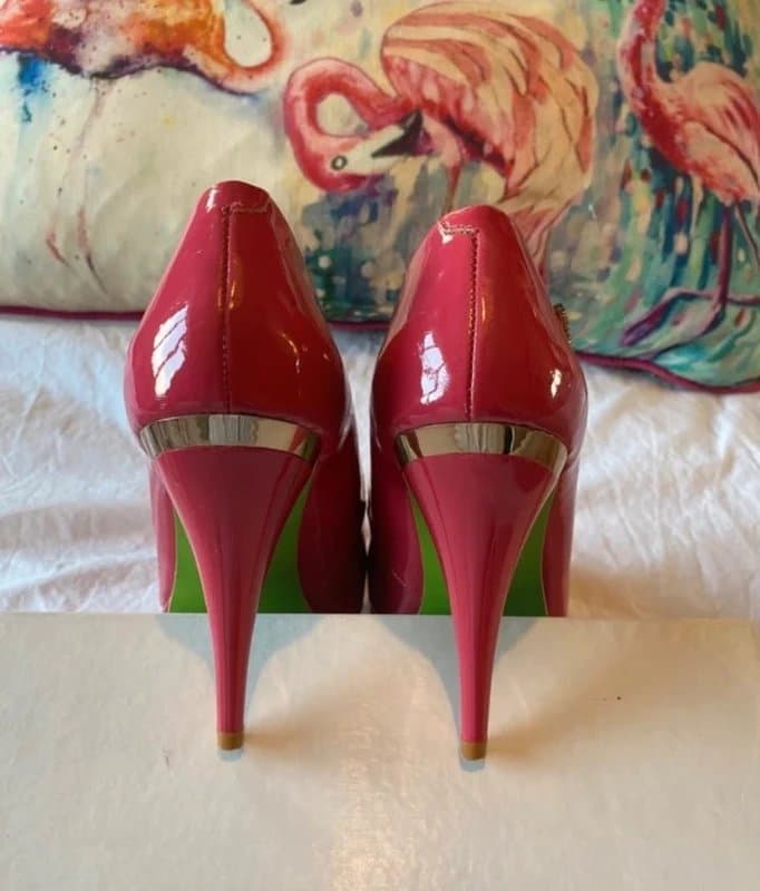 Miss Sixty Vintage Miss Sixty hot pink heels VGC 40/6.5 retro vibes.