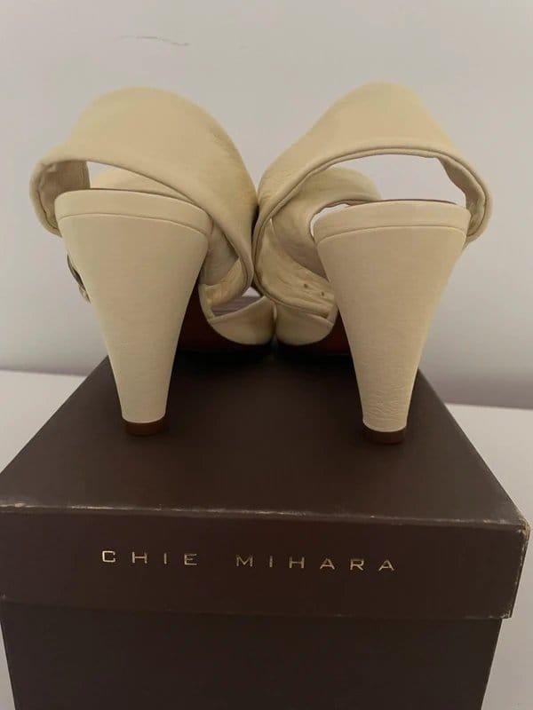 Chie Mihara Chie Mahara Vintage ankle wrap sandals New with Box size 38.5 - 1