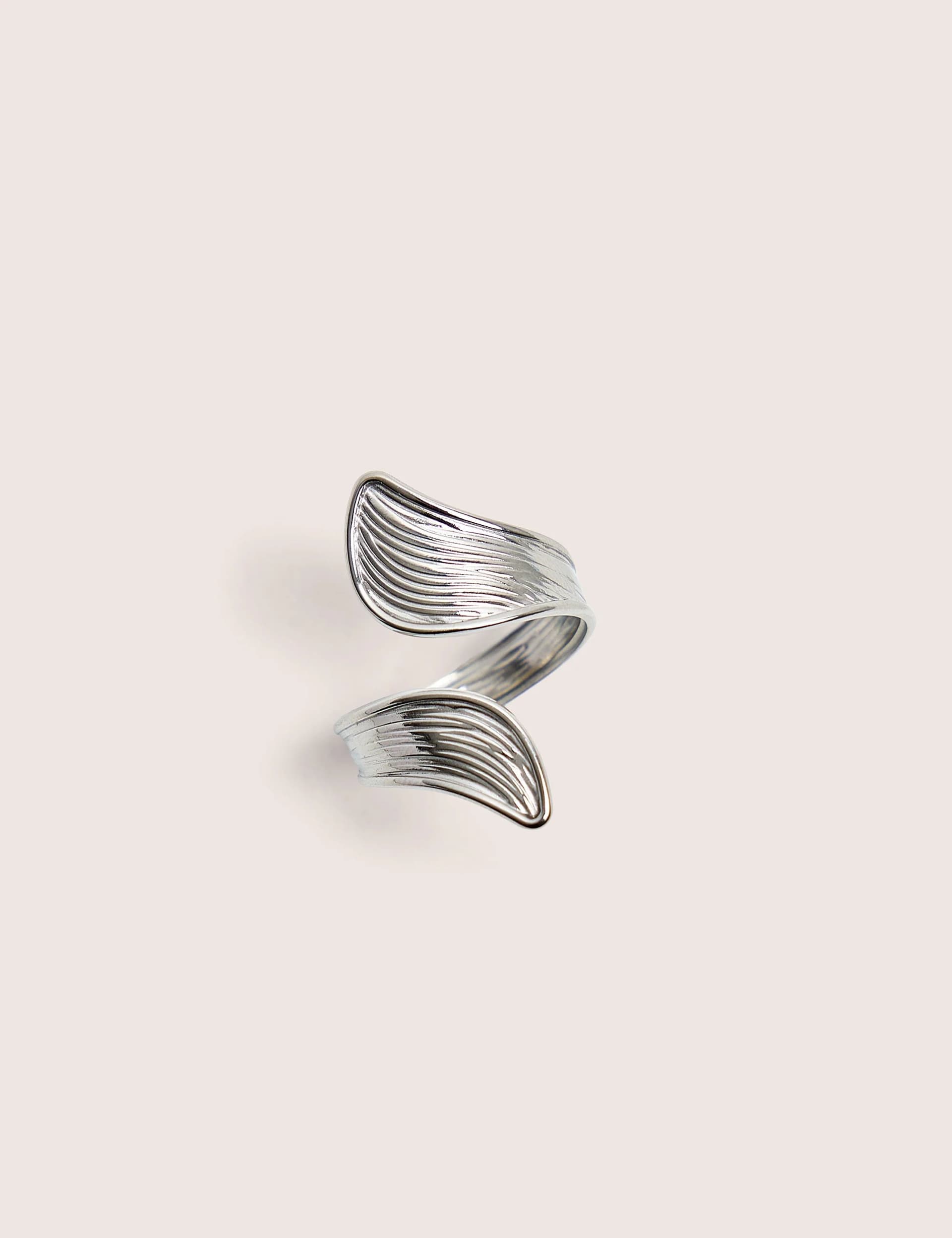 Public Desire Abstracts Open Ring in Silver