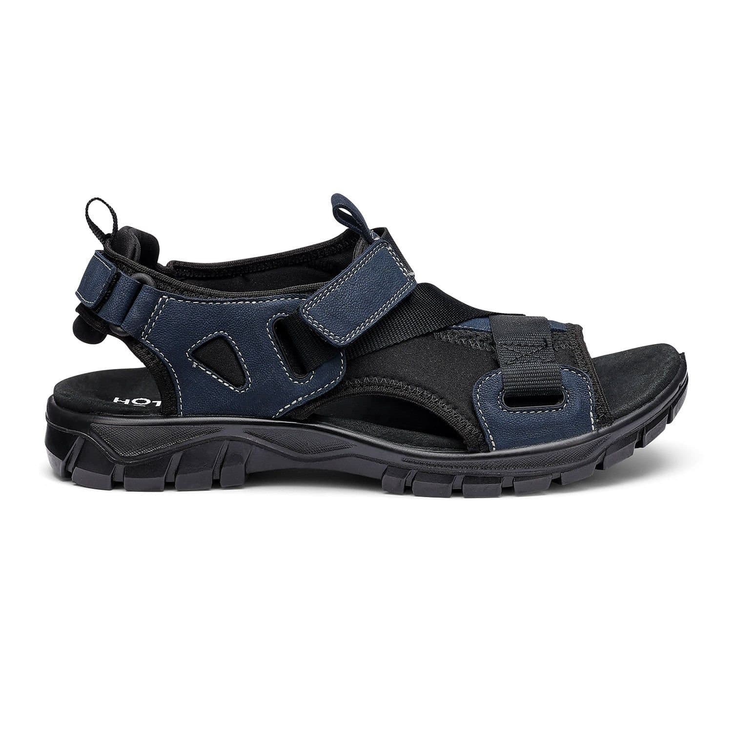 Hotter Hotter Men's 'Track' Walking Sandals in Dark Navy