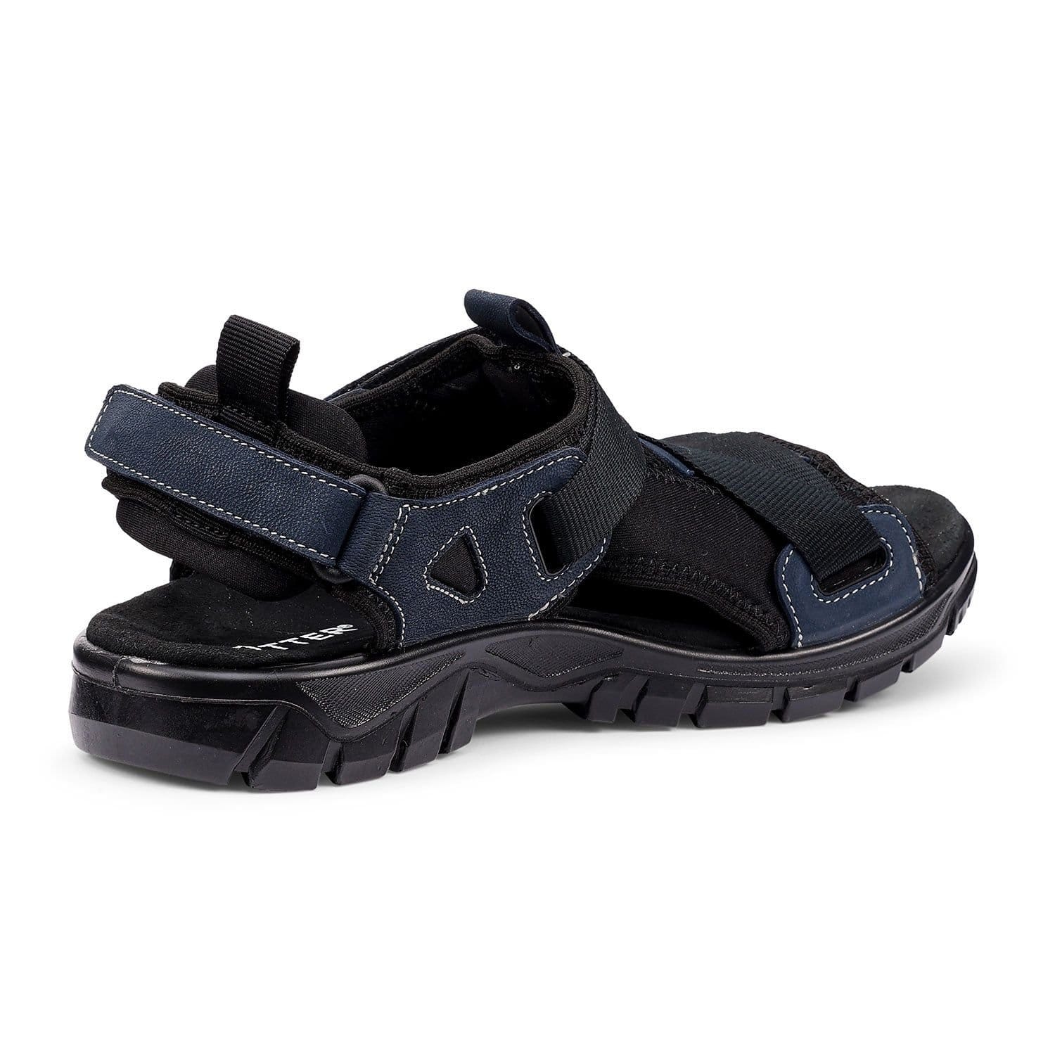 Hotter Hotter Men's 'Track' Walking Sandals in Dark Navy - 4