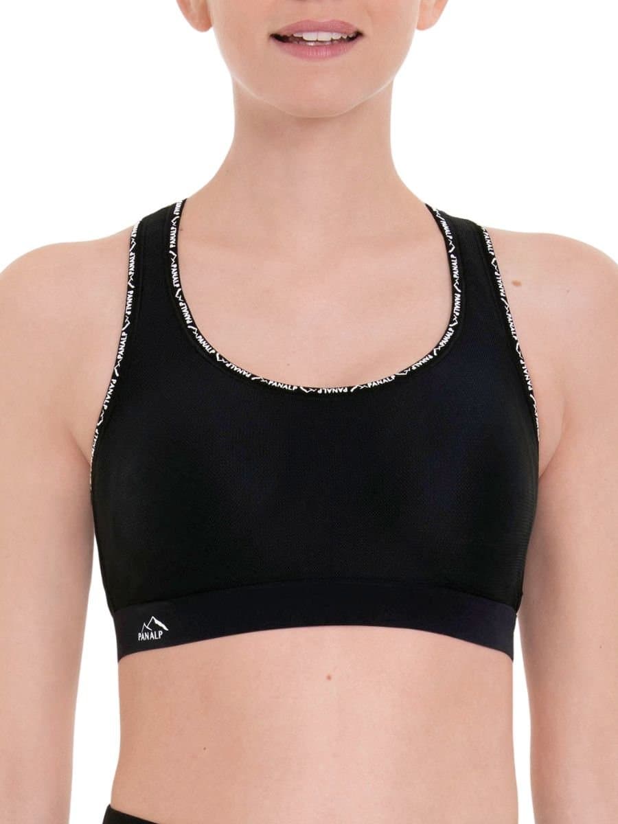 Anita Anita Women's PanAlp Deltapad Sports Bra in Black
