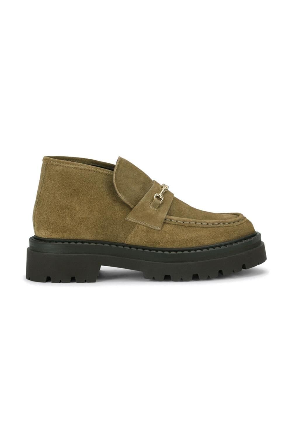 Steve Madden Steve Madden Women's 'Karima K/O' Suede Boots In Dark Green