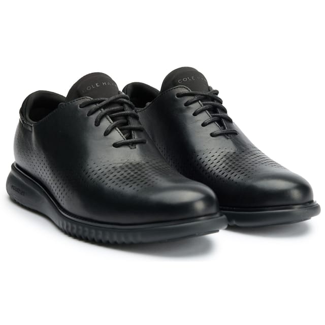 Cole Haan Cole Haan Men's Zerogrand Laser Wingtip Shoes in Black - 2