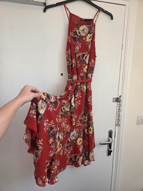 New Look Floral Boho Style Dress Size 12