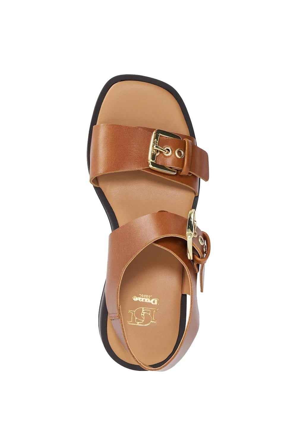 Dune London Dune London Women's 'Karola' Leather Sandals in Natural - 4