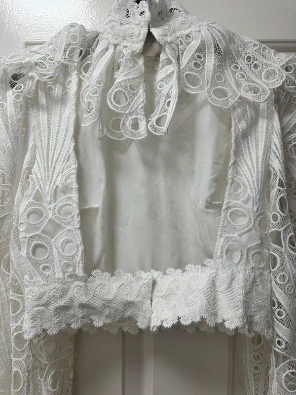 ASOS Lace crop shirt. - 1