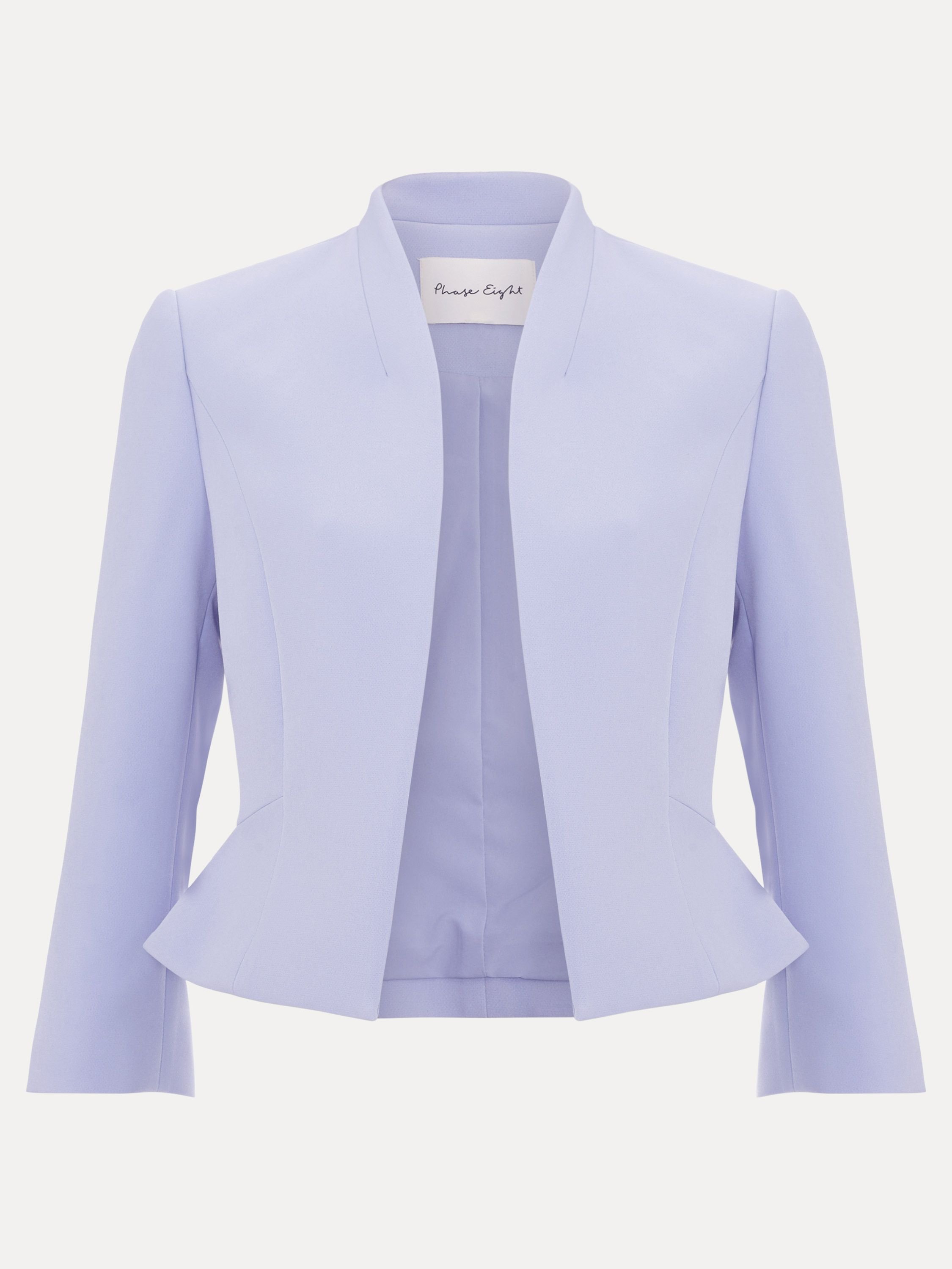 Phase Eight Phase Eight Women's Daisy Cropped Occasion Blazer in Pale Blue - 2