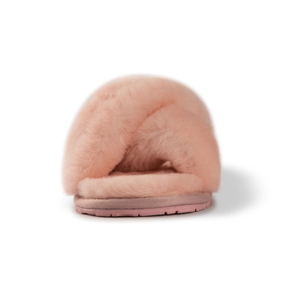 Aus Wooli Australia Aus Wooli Australia Women's Sheepskin Wool Brighton Slippers in Pale Pink - 4