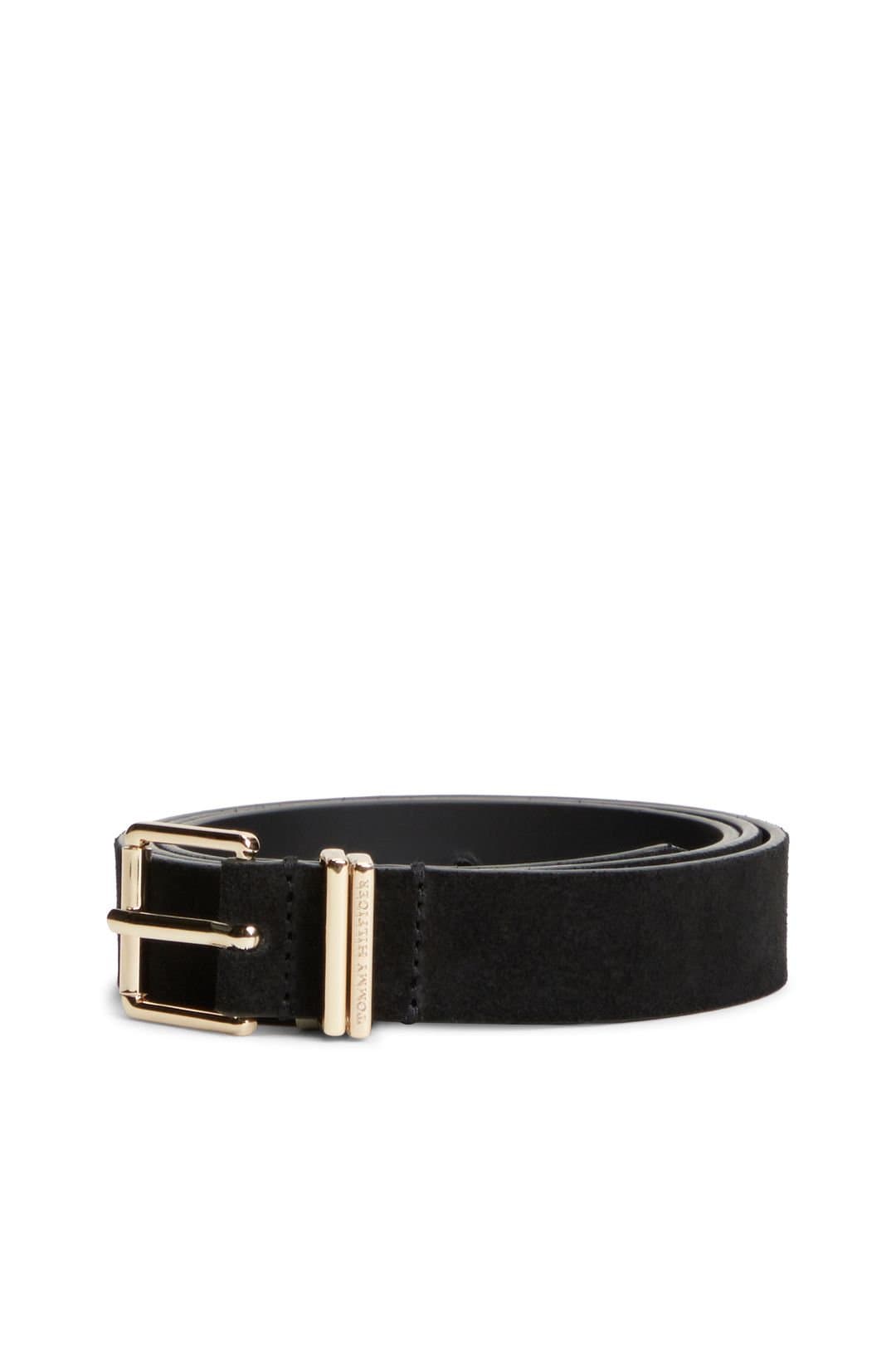 Tommy Hilfiger Tommy Hilfiger Women's Square 2.5cm Belt Black