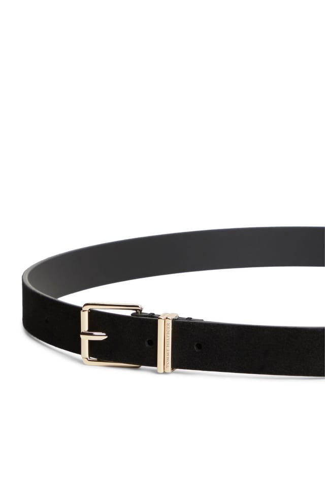 Tommy Hilfiger Tommy Hilfiger Women's Square 2.5cm Belt Black - 2