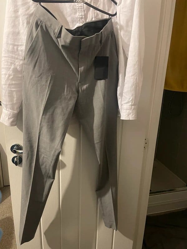 ASOS Grey Slim Fit Trousers