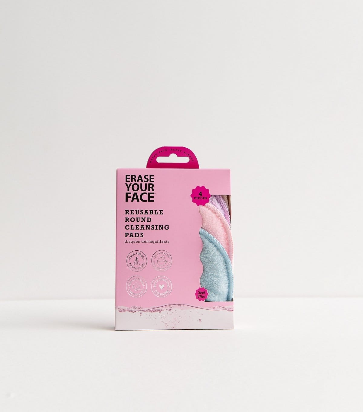 New Look Danielle Creations Pack of 4 Multicolour Erase Your Face Cleansing Pads New Look - 1