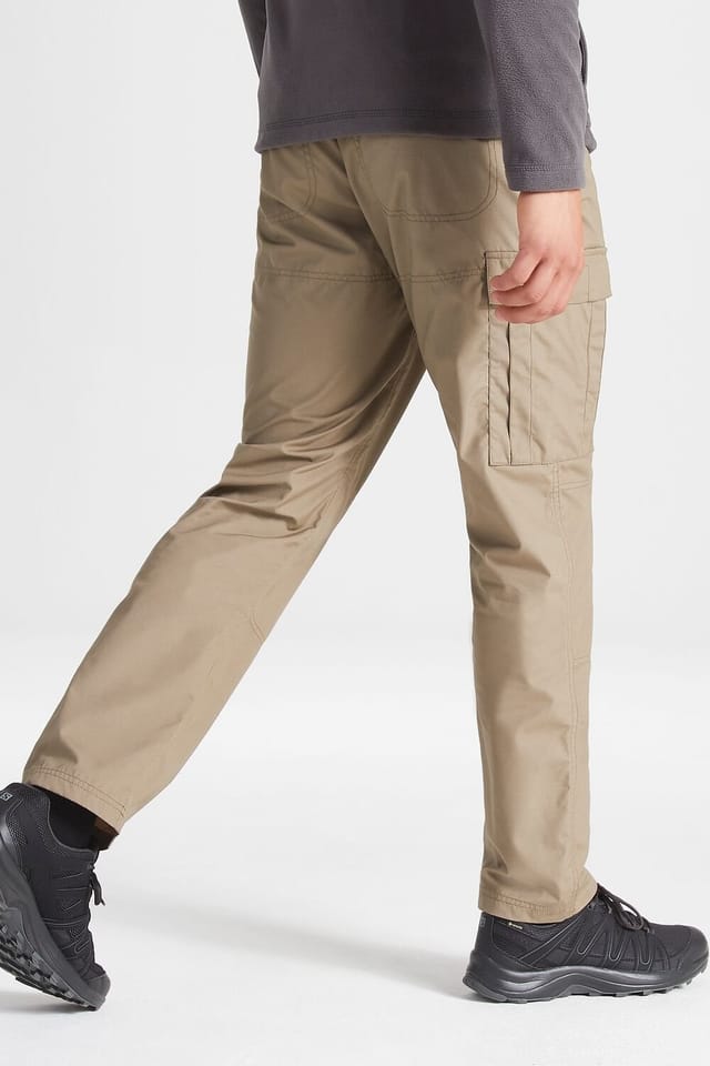Craghoppers Craghoppers Men's Expert Kiwi Active Anti-Insect Practical Workwear Walking Trousers in Beige - 2