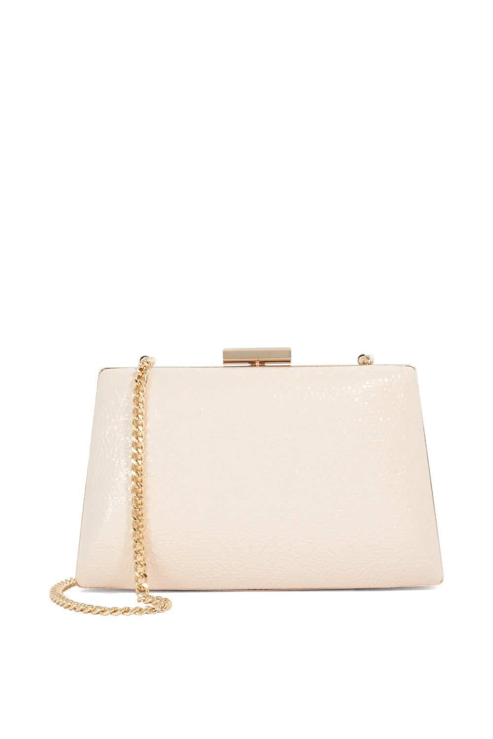 Dune London Dune London Women's 'Bellaria' Clutch in White