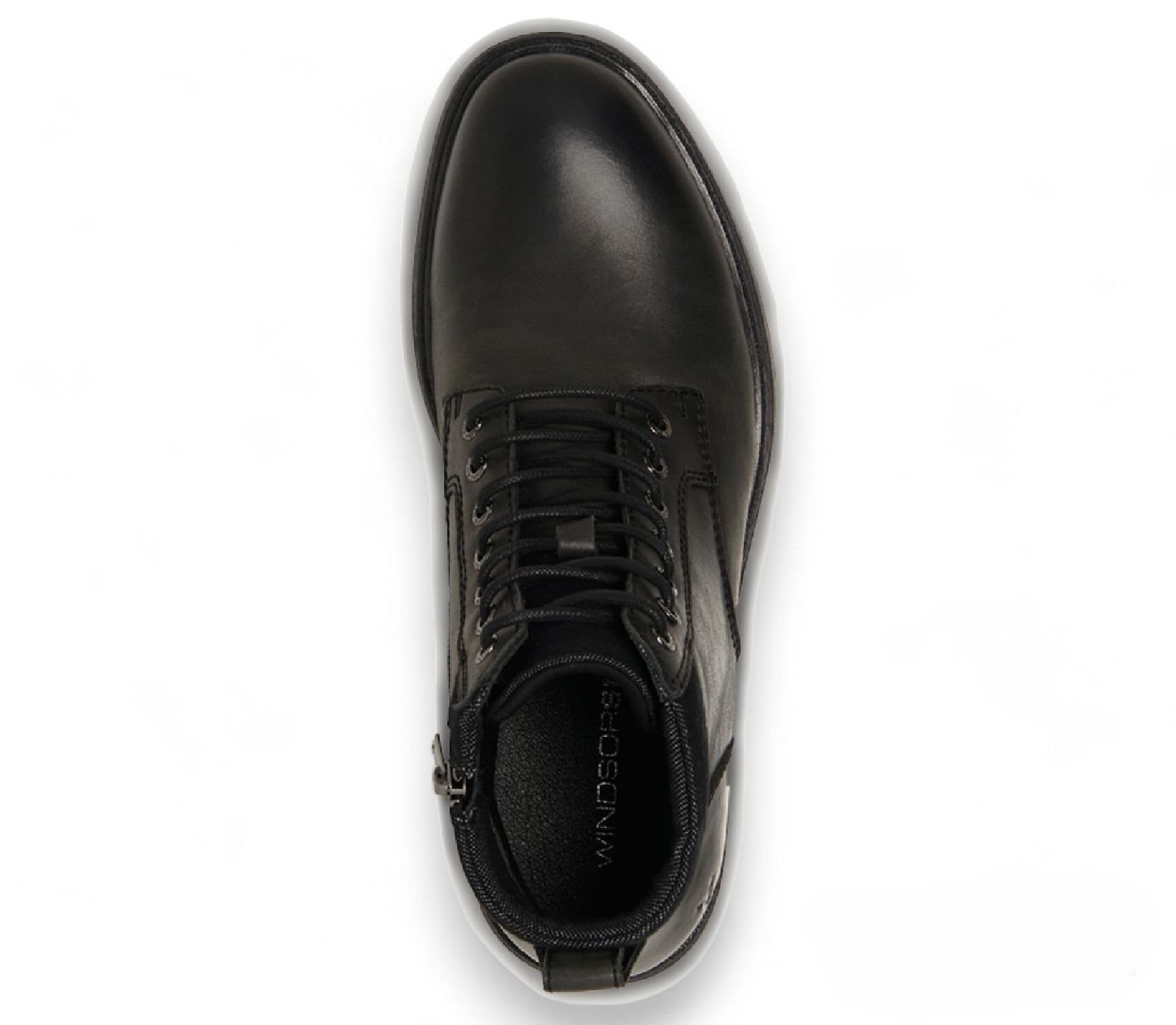 Windsor Smith Windsor Smith Men's Leather Casual Chelsea Boots - Beau in Black - 4