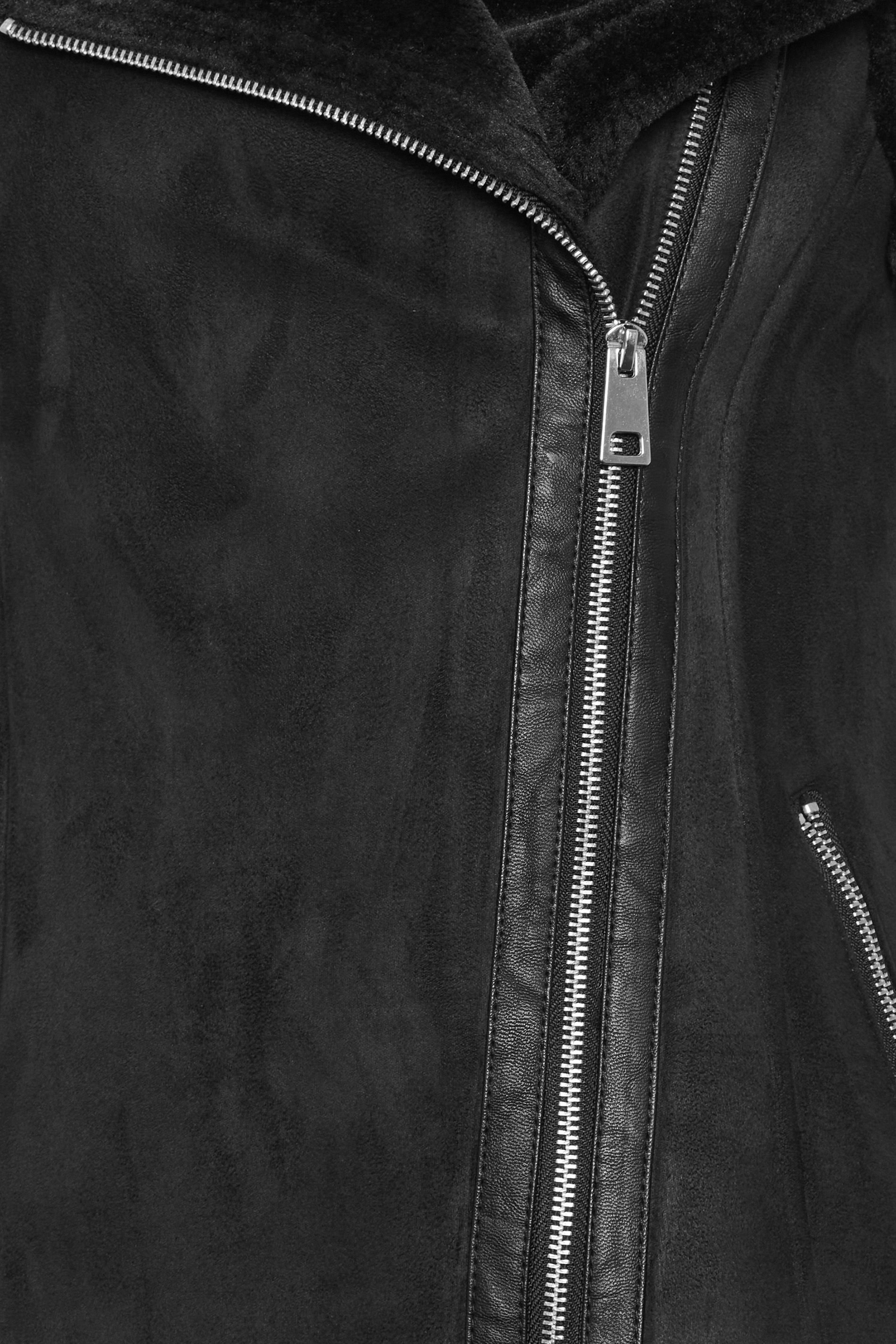 PixieGirl PixieGirl Women's Petite Aviator Jacket in Black - 4