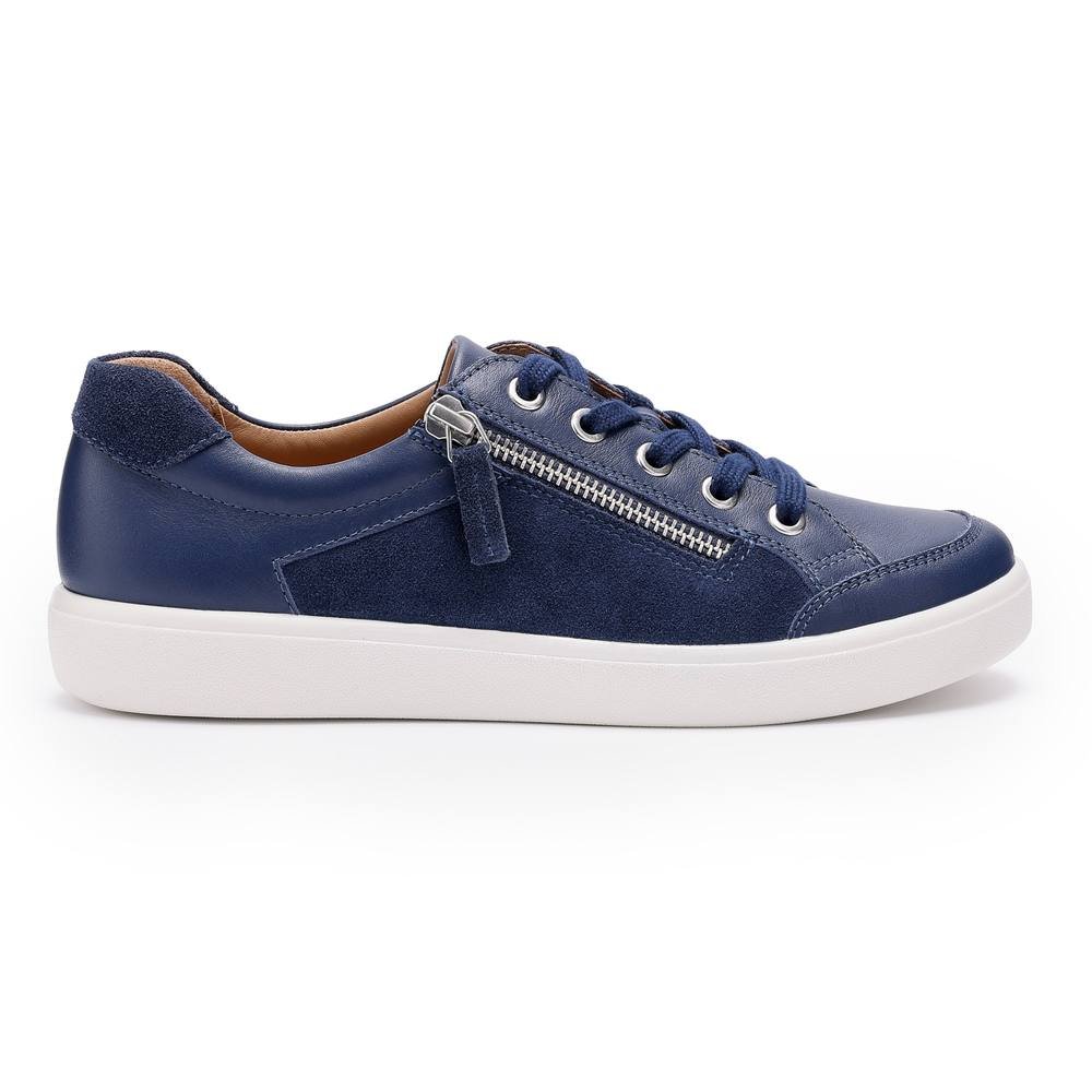 Hotter Hotter Women's Extra Wide 'Chase II' Deck Shoes in Navy - 2