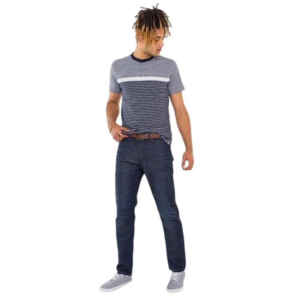 Duke Clothing Duke Clothing Men's D555 Impala Denim 1959 Stretch Kingsize Jeans in Dark Blue - 2