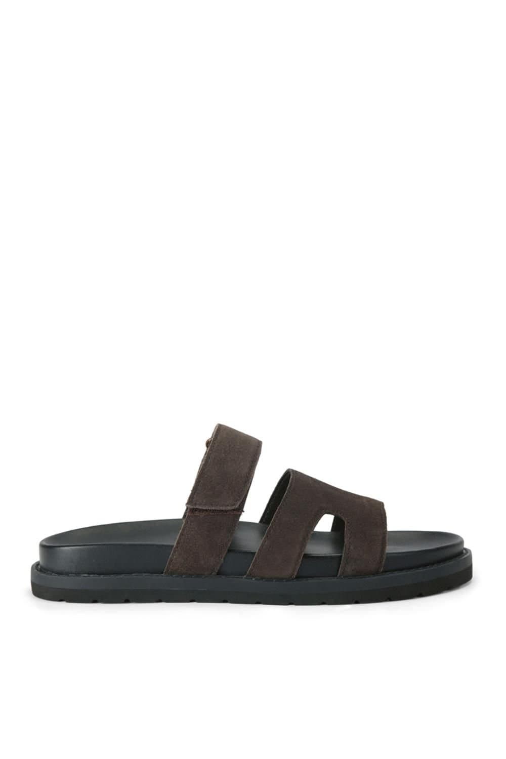 KG Kurt Geiger KG Kurt Geiger Men's 'Palermo' Suede Sandals in Brown