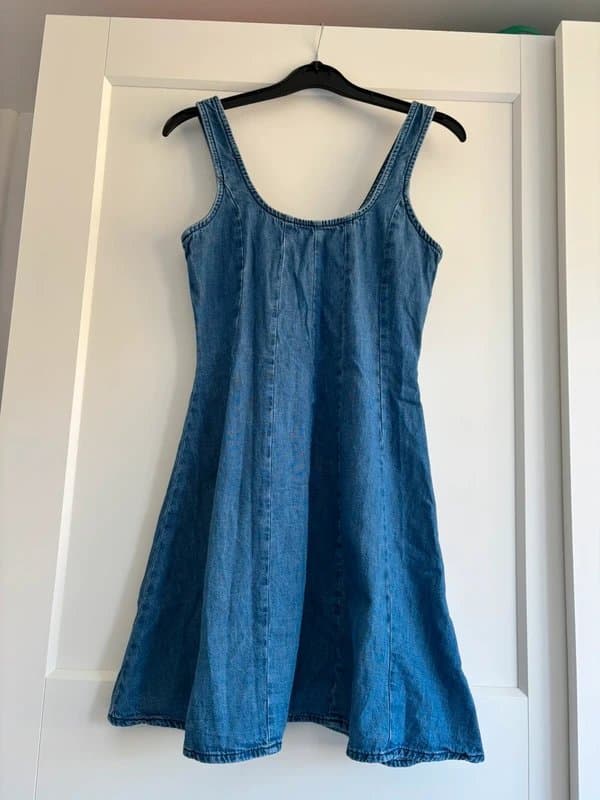 ASOS Design Denim look dress, size 8, asos design