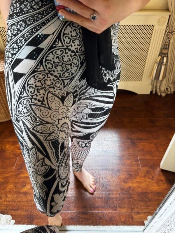 Gottex Vintage 1980s gottex sparkle festival leggings