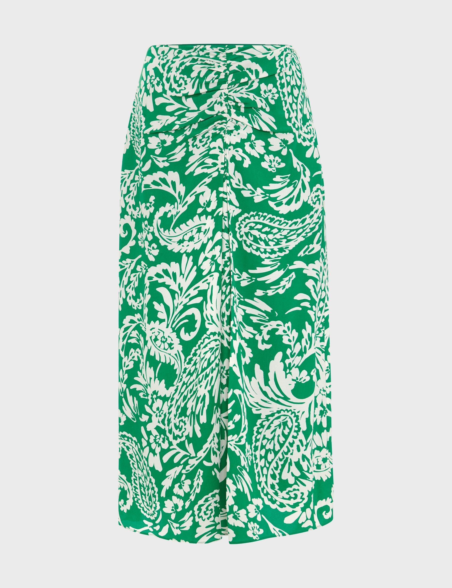 Hobbs London Hobbs London Women's Cassidy Skirt in Emerald - 2