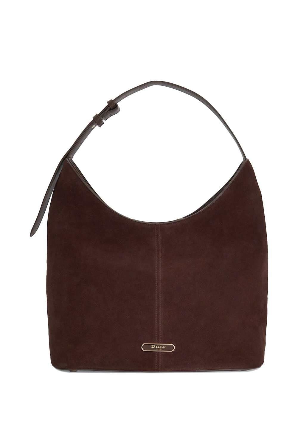 Dune London Dune London Brown Suede Shoulder Bag