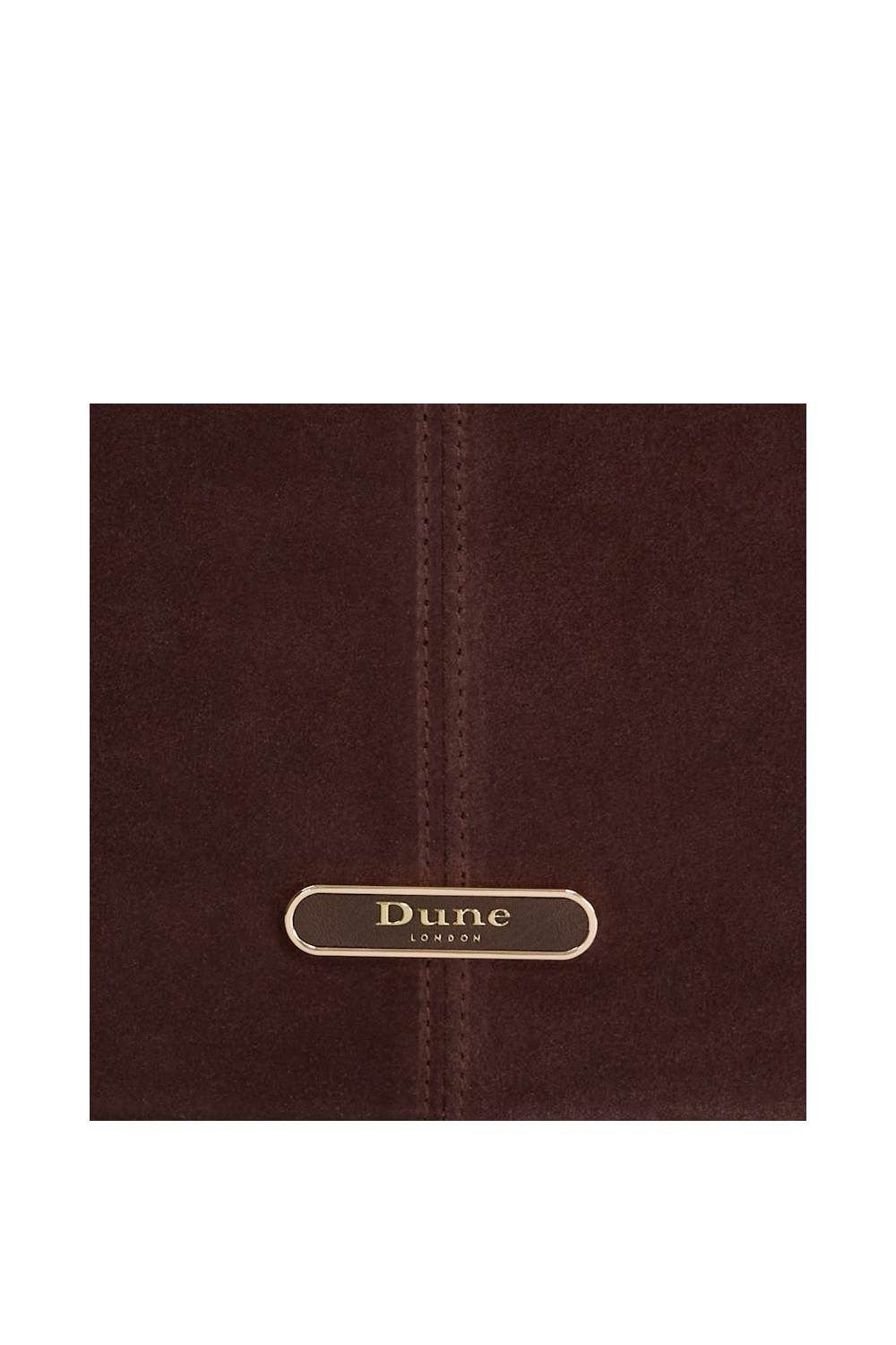 Dune London Dune London Women's 'Delightfully' Suede Shoulder Bag in Brown - 4