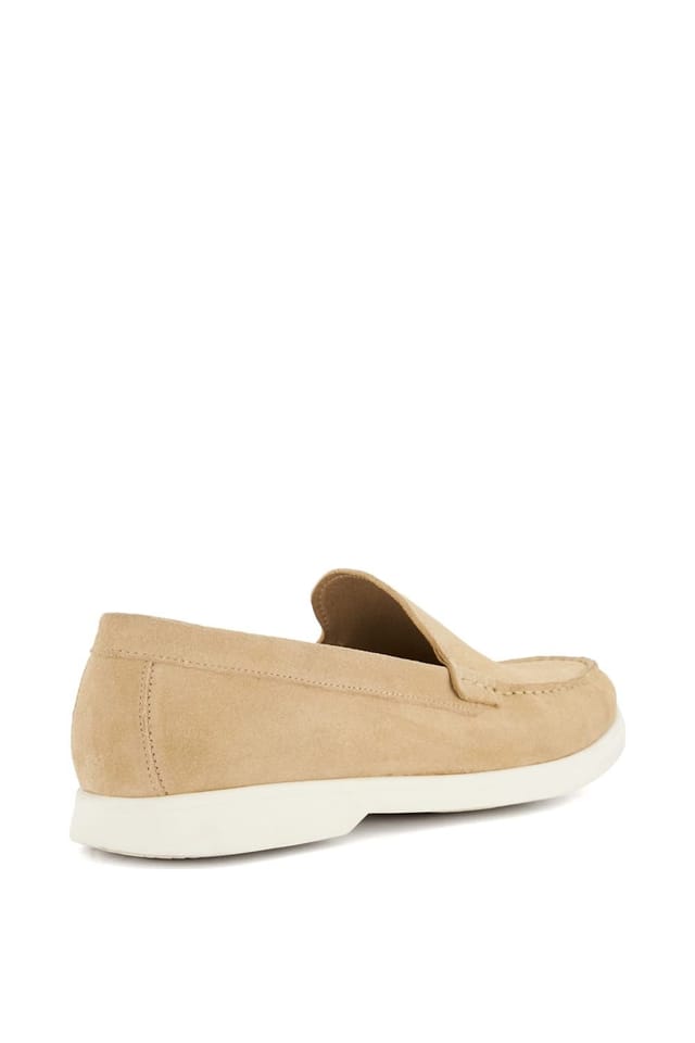 Dune London Dune London Men's 'Buftonn' Suede Loafers in Natural - 3