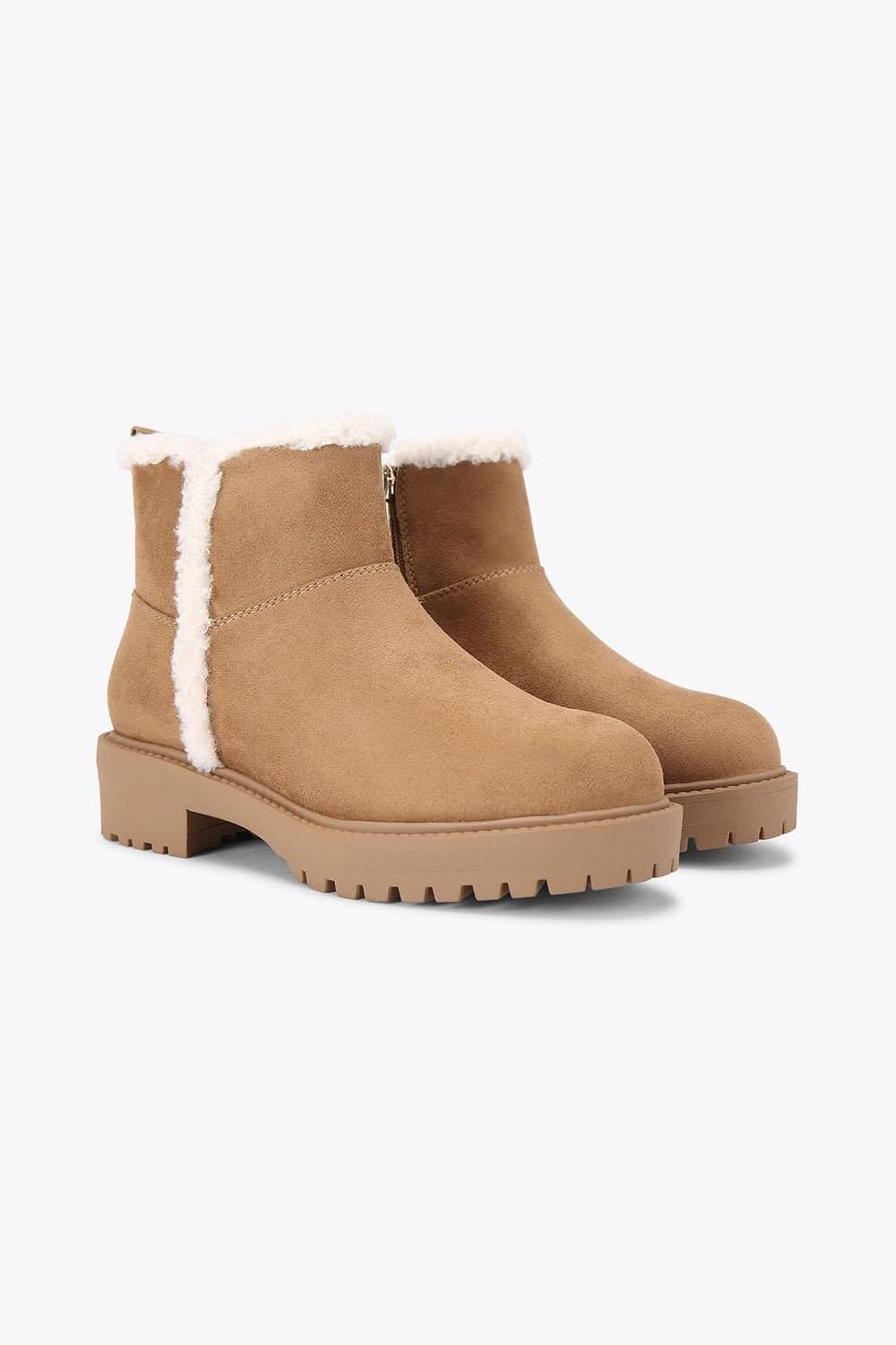 Carvela Carvela Women's 'Cosy Ankle' Fabric Boots in Tan - 4