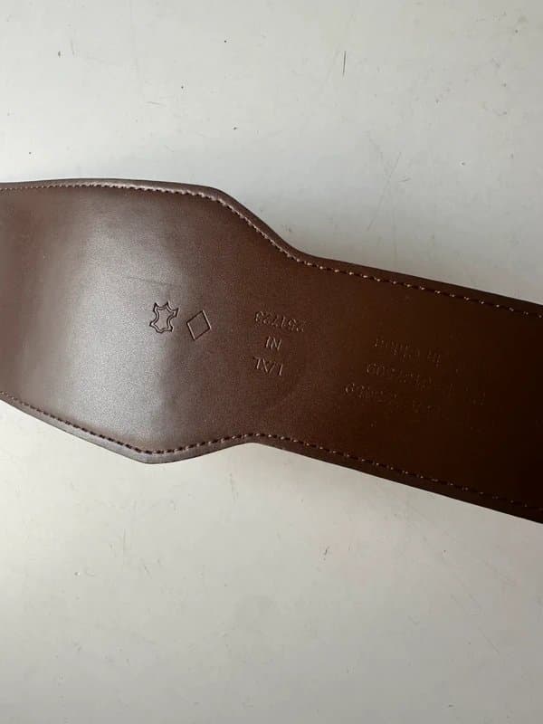 Ted Baker Ted baker belt real leather wide tall waist L to XL  32 to 36 waist