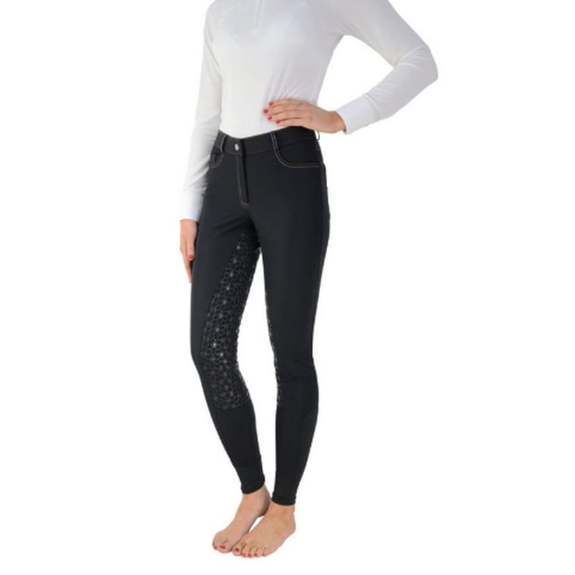 HyPERFORMANCE HyPERFORMANCE Women's Merlewood Breeches in Black - 1