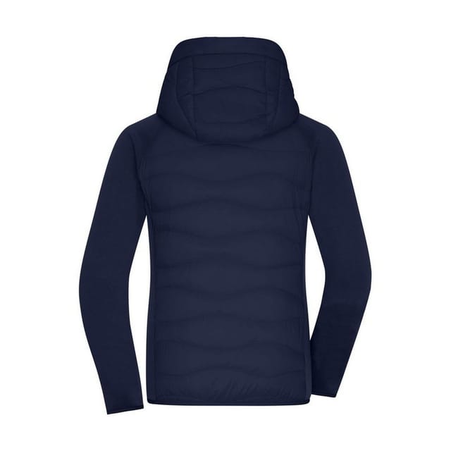 James and Nicholson James and Nicholson Women's Hybrid Jacket in Mid Navy - 2