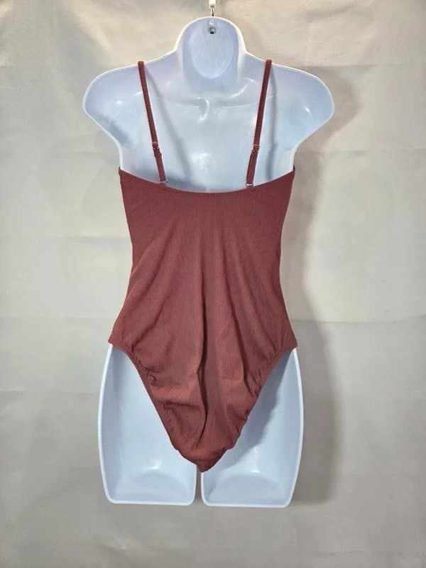 Marks & Spencer M&S Magic 360 Shaping Swimsuit Antique Pink UK 18