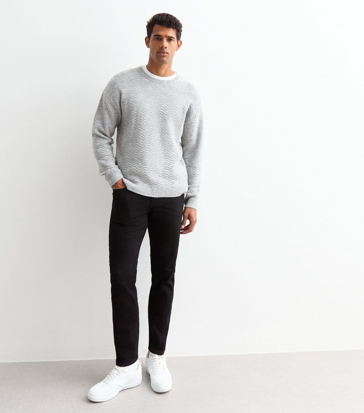 New Look Black Slim Fit Stretch Denim Jeans