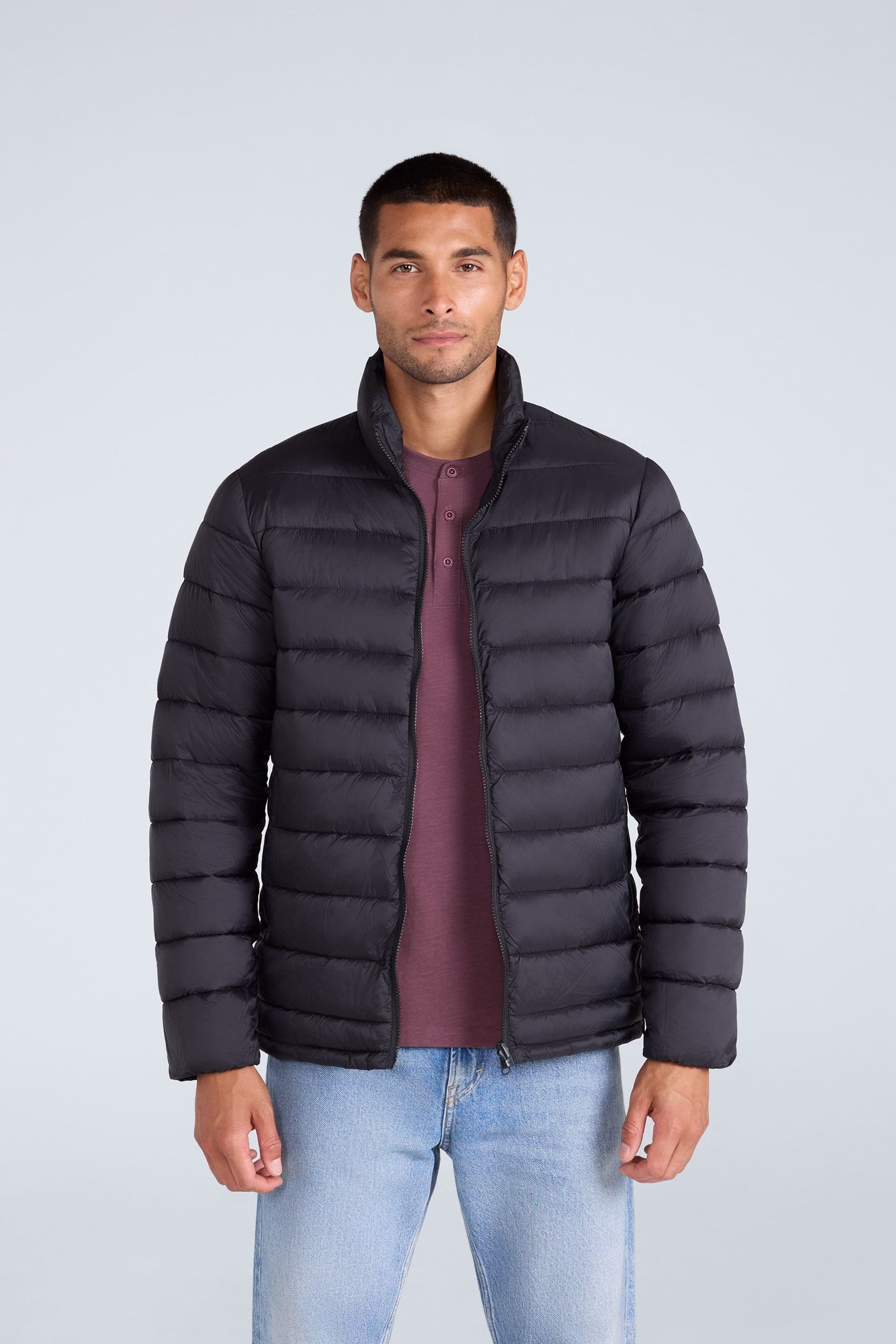 Animal Animal Men's 'Rudy' 3 In 1 Waterproof Warm Padded Hooded Full Zip Outdoor Jacket in Navy - 4