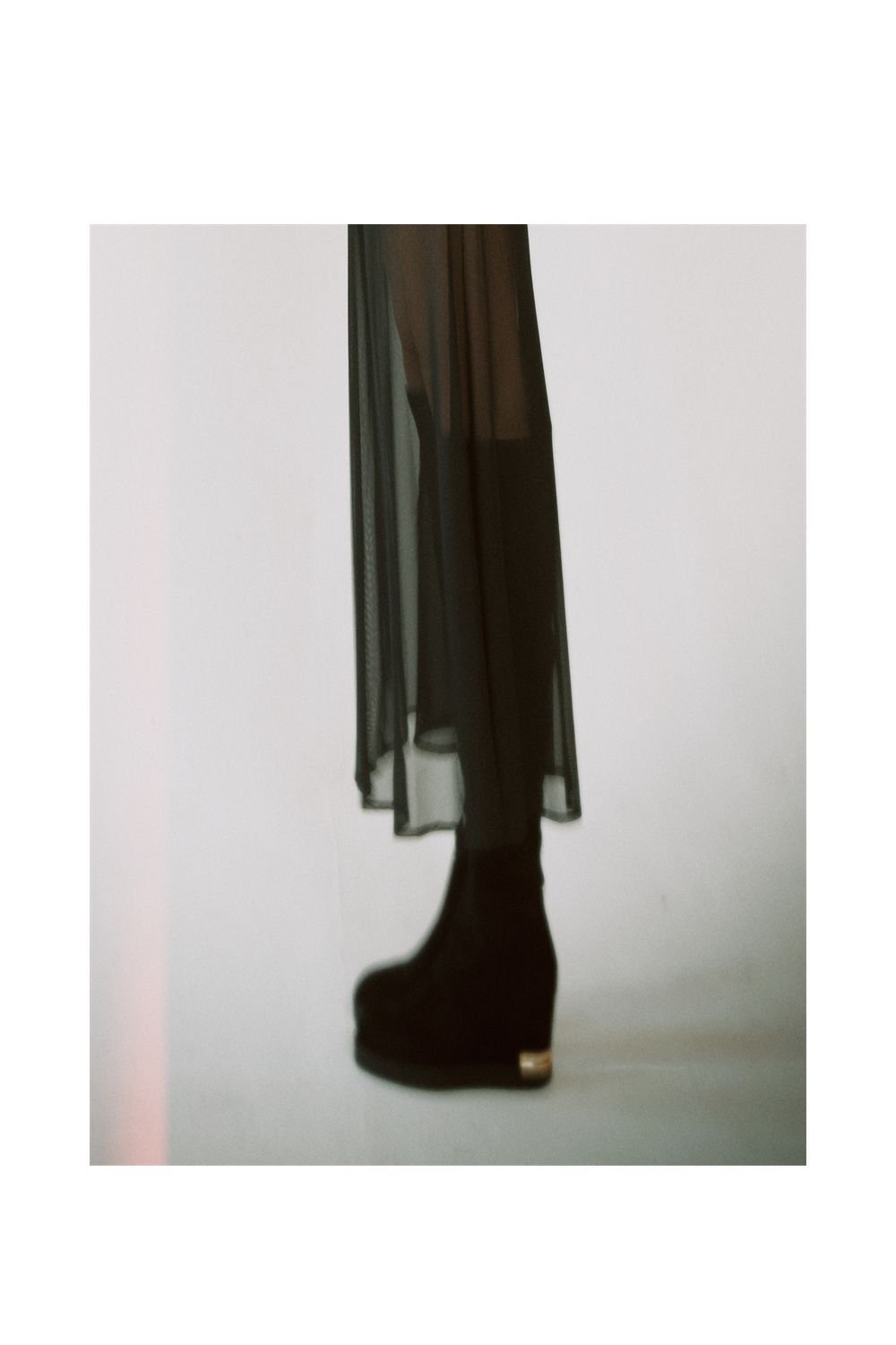 b.soleful b.soleful Women's 'Gala' Alcantara Heeled Boots in Black - 2